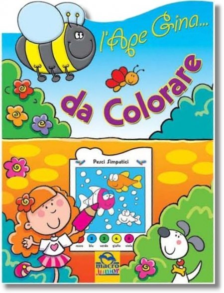 L'Ape Gina... da Colorare - Libro L'Ape Gina... da Colorare - Libro