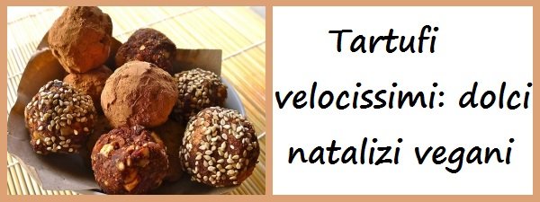 tartufi dolci natalizi