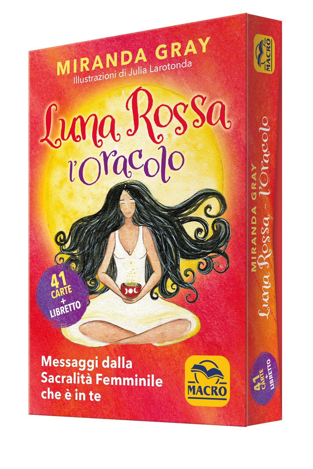 Luna Rossa l'Oracolo. 41 Carte + libretto - Miranda Gray