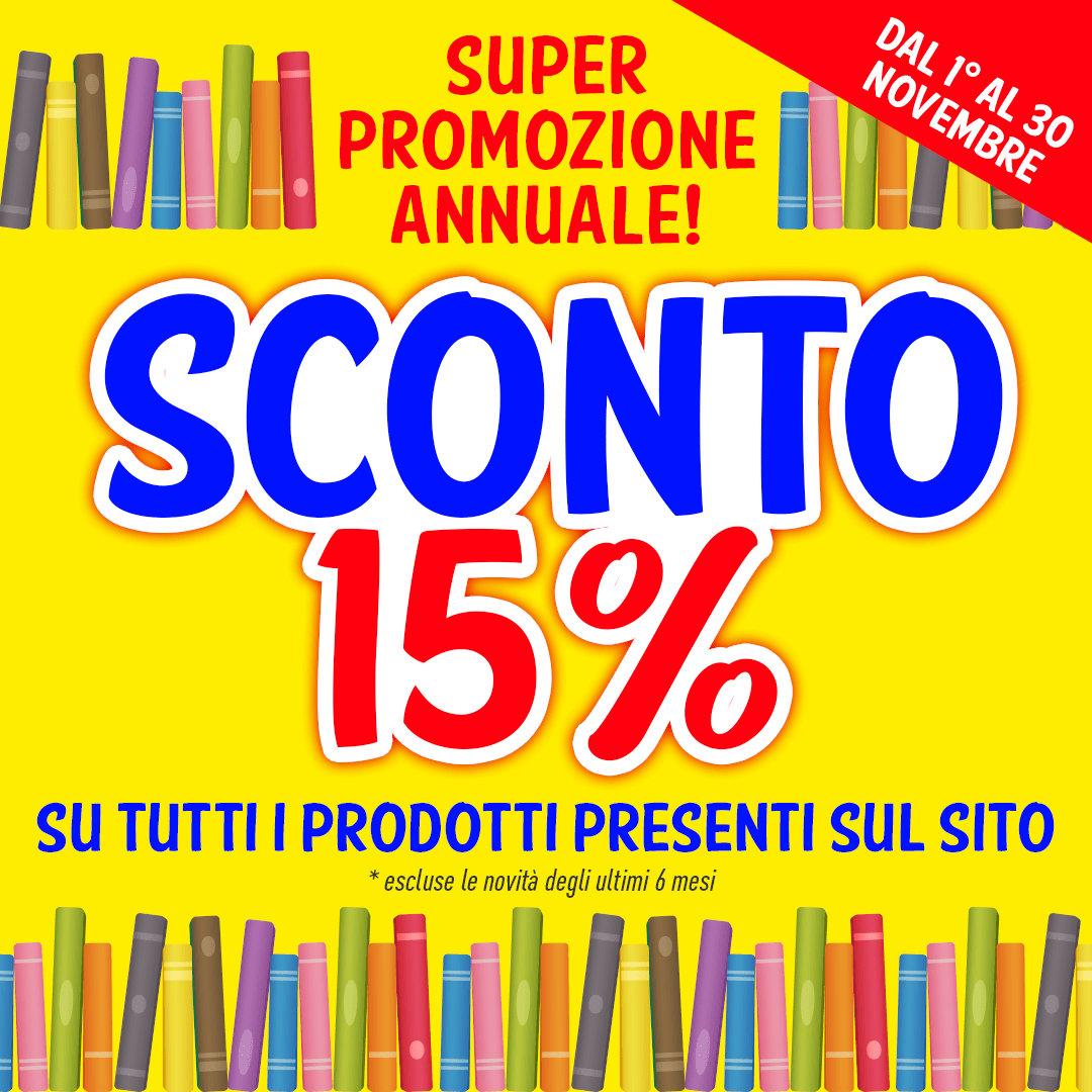 Sconto 15% Novembre 23