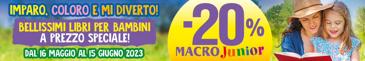 Macro Junior 20% Sconto