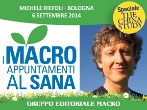 Alimentazione a base vegetale e attività fisica: Michele Riefoli ospite a Sana 2014
