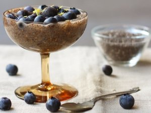 Ricetta del pudding ai semi di chia