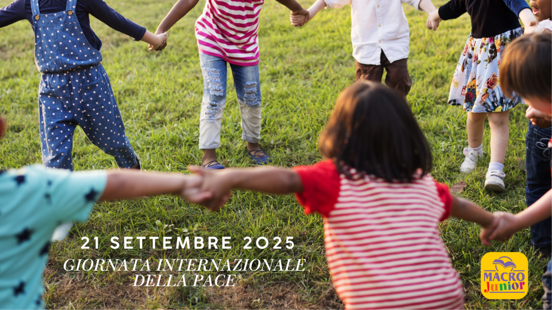 Macro Junior e il valore della Pace. Un ponte tra i libri e la Giornata Internazionale del 21 settembre.