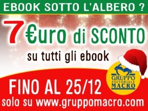 Ebook sotto l'Albero? Hai subito 7 euro di Buono Sconto!