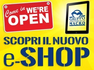 Acquista gli Ebook Macro nel nuovo Shop: per te 5 euro di Buono Sconto!