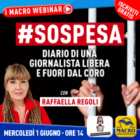 WEBINAR #Sospesa: diario di una giornalista libera e fuori dal coro
