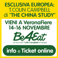 Be4Eat presenta: Feel Good Expo, ospite T. Colin Campbell