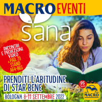 MACRO EVENTI a Sana 2022