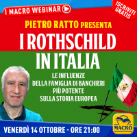 WEBINAR Pietro Ratto presenta: i Rothschild in Italia