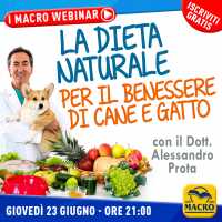 WEBINAR La dieta naturale per il benessere di cane e gatto