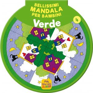 Bellissimi Mandala per Bambini Vol.4 - Verde - Libro