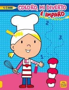 Coloro, Mi Diverto e Imparo -  4/5 Anni - Libro