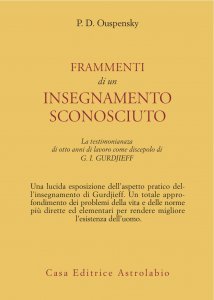 Frammenti Di Un Insegnamento Sconosciuto - Libro