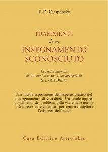 Frammenti Di Un Insegnamento Sconosciuto - Libro