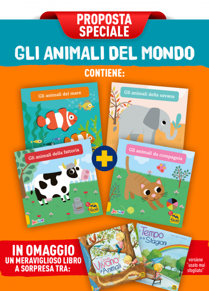 Gli animali del mondo  - PACCHETTO SPECIALE