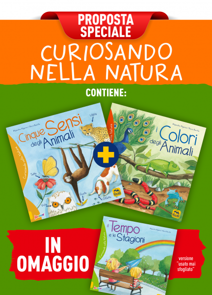 I cinque sensi degli animali + I colori degli animali + OMAGGIO Il tempo e le stagioni