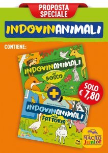 Indovinanimali PACCHETTO PROMOZIONALE - Libro