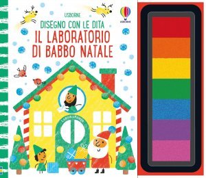 Laboratorio di Babbo Natale - Disegna con le dita - Libro