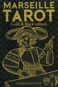 Marseille Tarot - Gold & Black Edition - Cofanetto