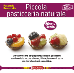 Piccola pasticceria naturale - Libro