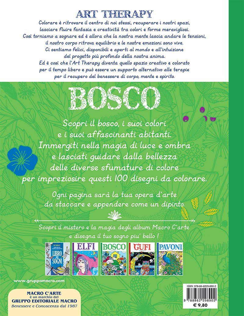 I Quaderni dell Art Therapy Bosco LIBRO