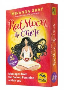 Red Moon The Oracle - 41 Cards + Guidebook Set - Cards + Guidebook Set