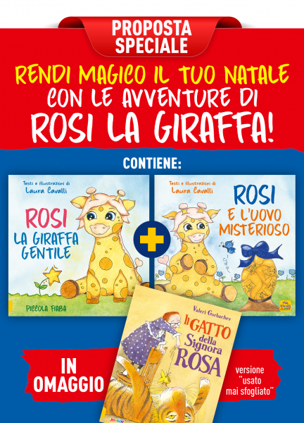 Rendi magico il tuo Natale con le avventure di Rosi la giraffa!