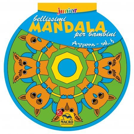Bellissimi Mandala 6 Azzurro USATO - Libro