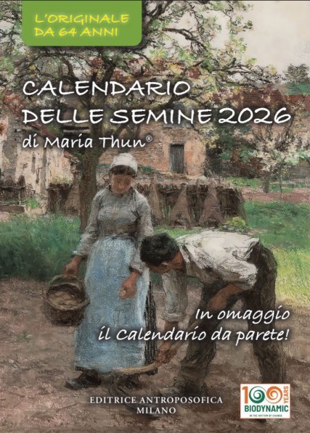 Calendario delle Semine 2026 - Calendario