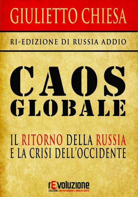 Caos Globale - Libro