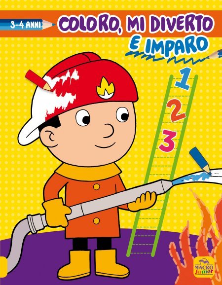 Coloro, Mi Diverto e Imparo -  3/4 Anni - Libro