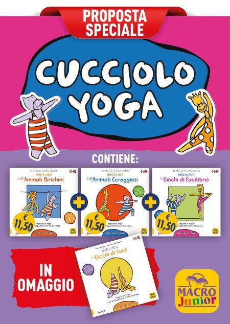 Cucciolo Yoga - Pacchetto 4 Titoli - Libro