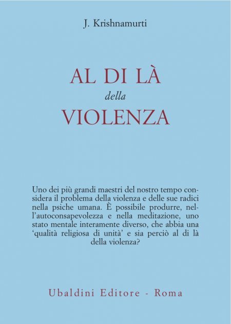 Di là della Violenza - Libro