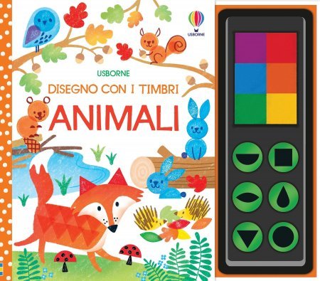 Disegno con i Timbri - Animali - Libro