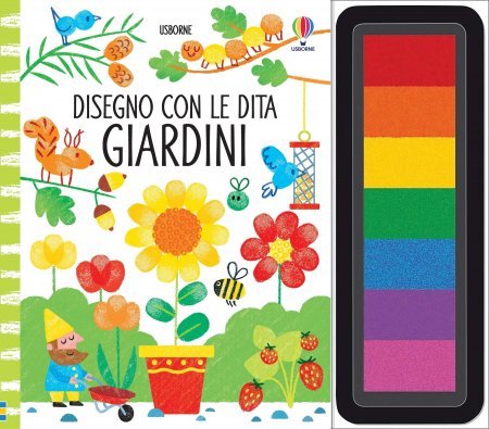 Giardini - Disegno con le dita - Libro