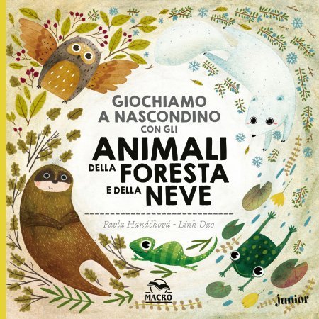 Giochiamo a Nascondino con gli Animali della Foresta e della Neve USATO - Libro