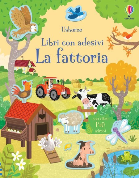 Libri con Adesivi-La Fattoria - Libro