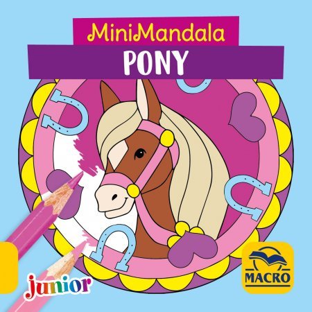 Minimandala Pony - Libro