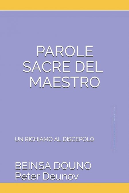 Parole sacre del maestro - Libro