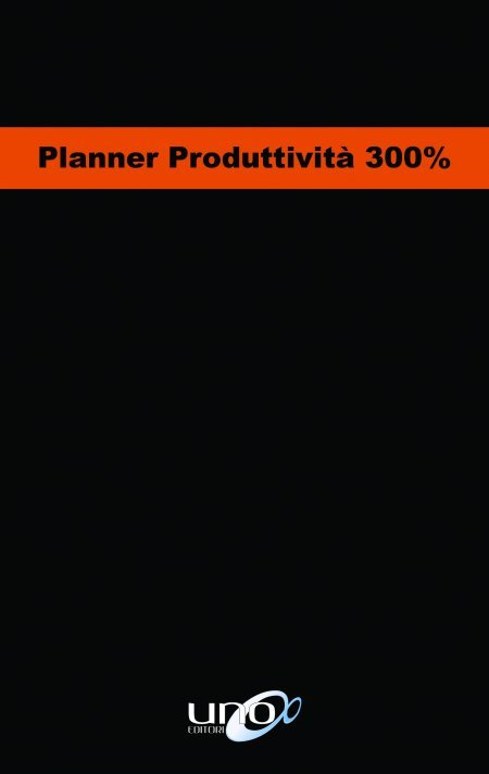 Planner Produttività 300% - Libro