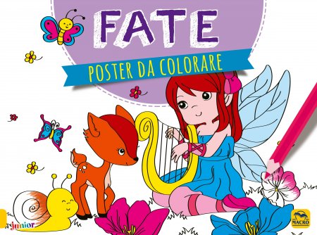 Poster da Colorare - Fate - Libro