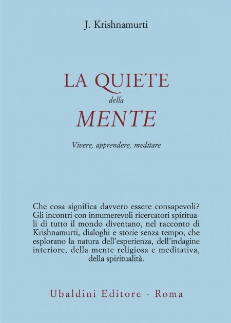 Quiete della Mente - Libro