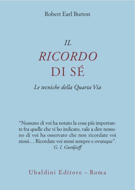 Ricordo di Sé - Libro