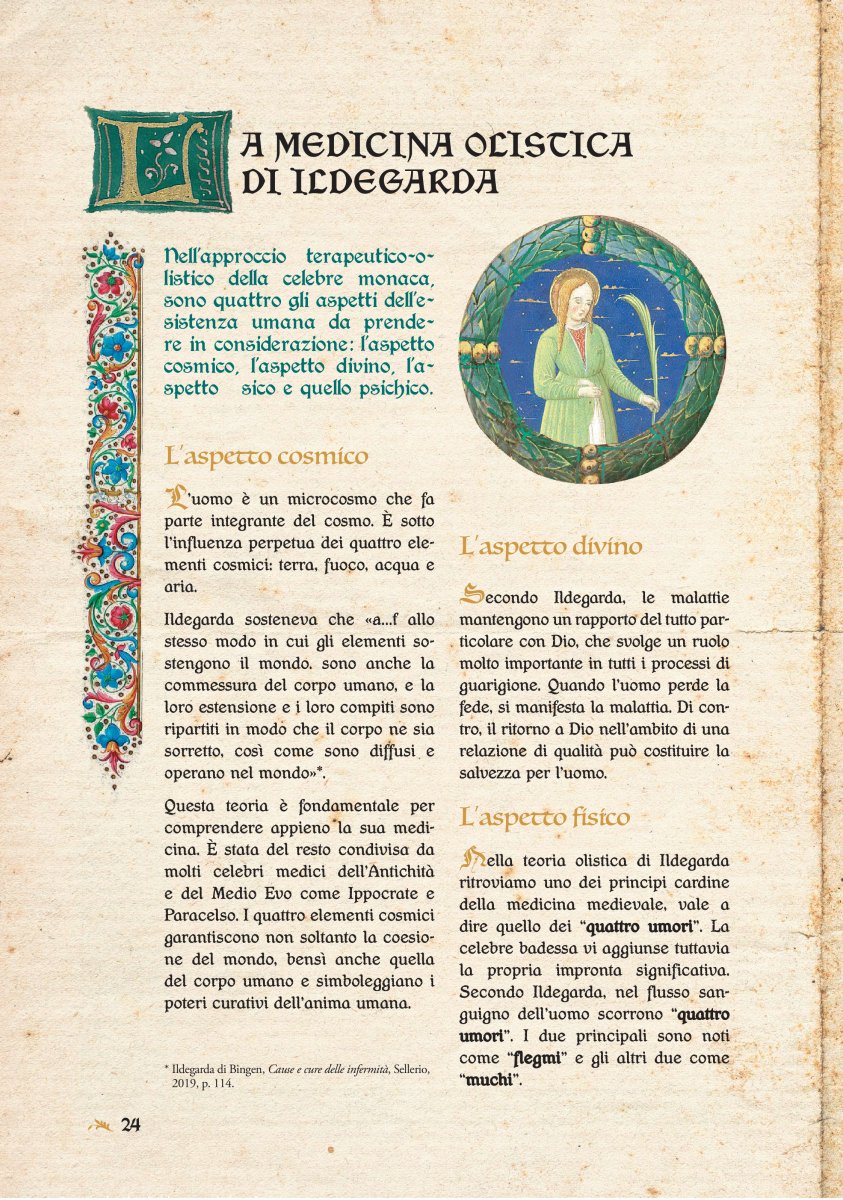 La medicina olisitica di Ildegarda