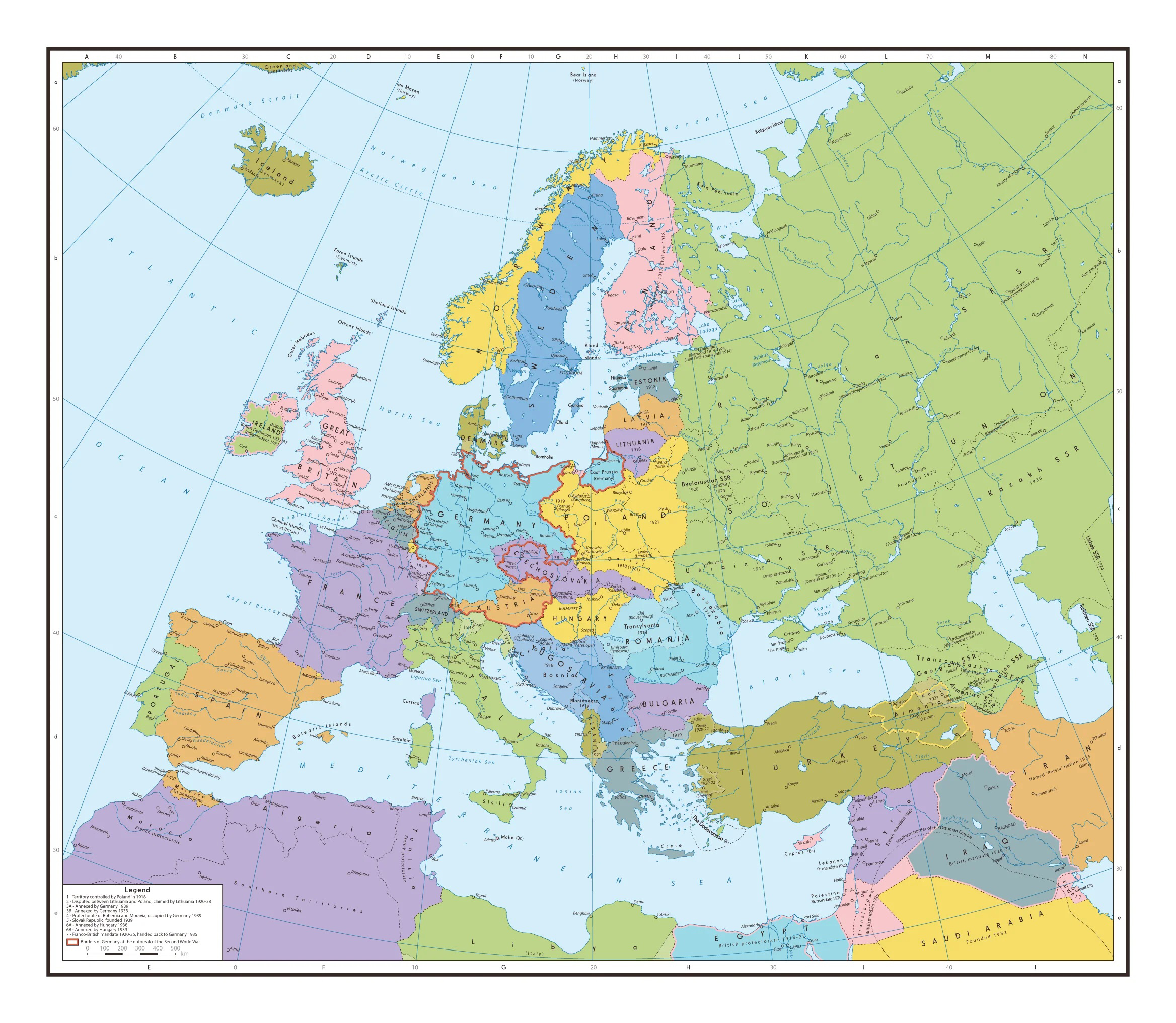 Europa 1939